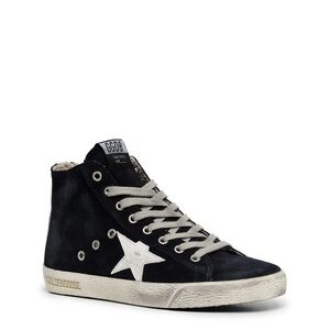 Golden Goose Black and White High-Tops